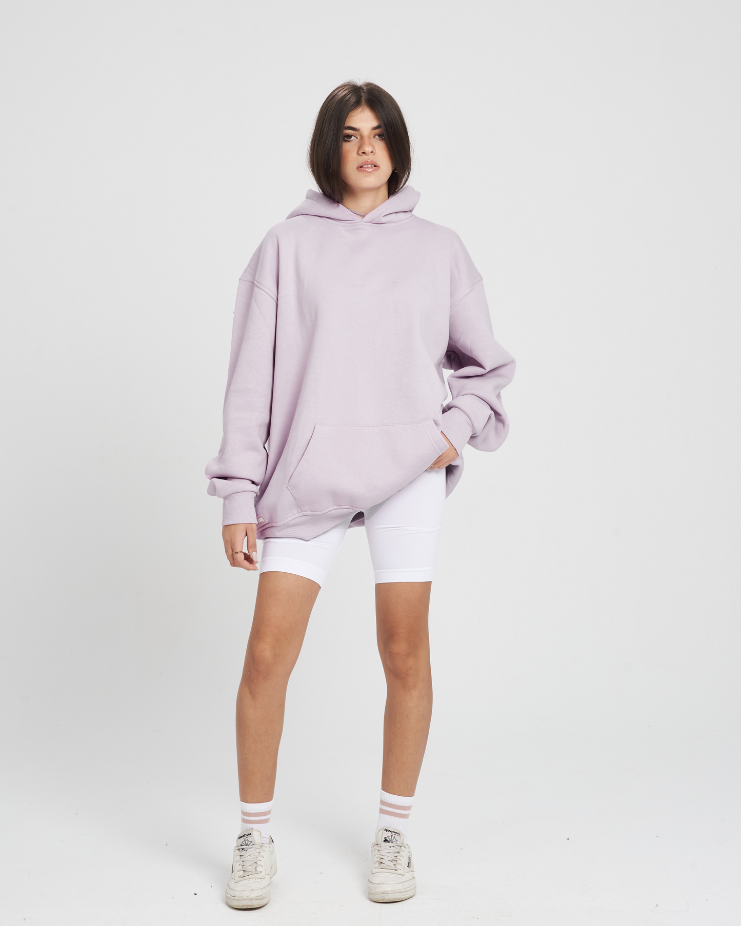 Lavender oversized unisex hoodie