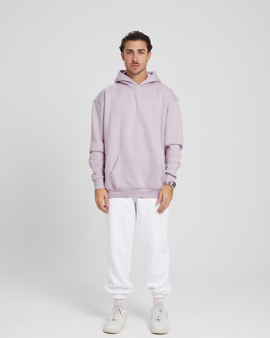 Lavender oversized unisex hoodie